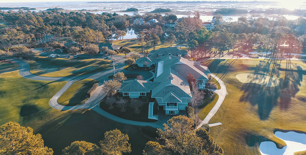 Eagle Point Golf Club - Clubhouse - Aerial 1