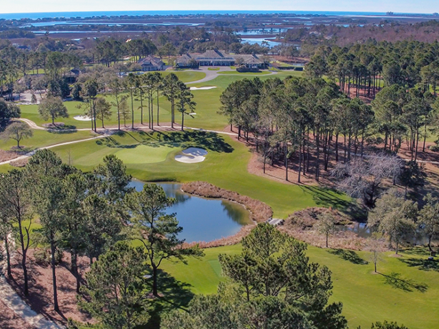 Eagle Point Golf Club - Clubhouse - Aerial 3